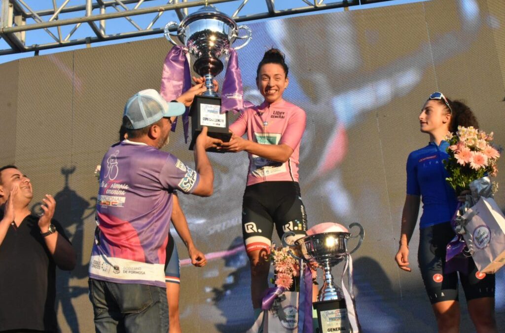 Aranza Villalon, campeona de la Vuelta Internacional de Formosa