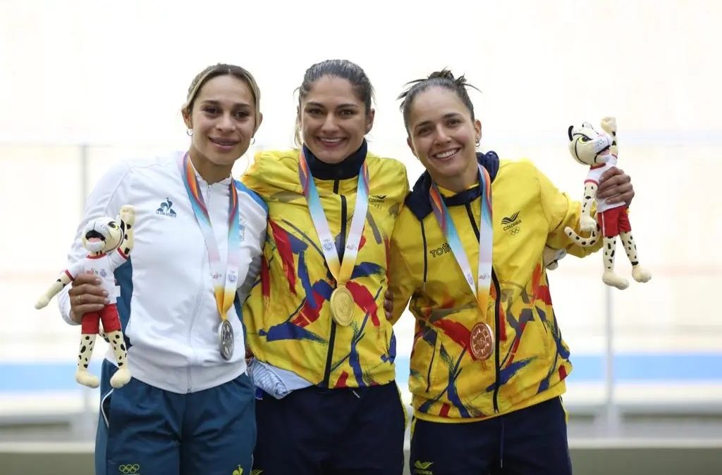 Colombia starts with three golds on the track of the South American Games