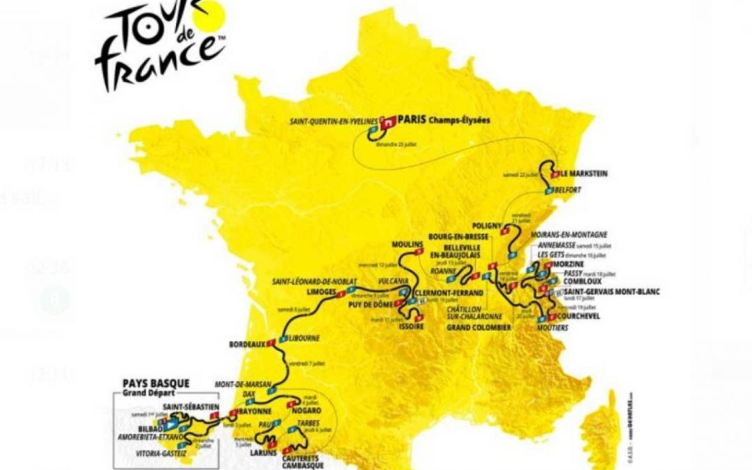 2023 Tour de France route revealed