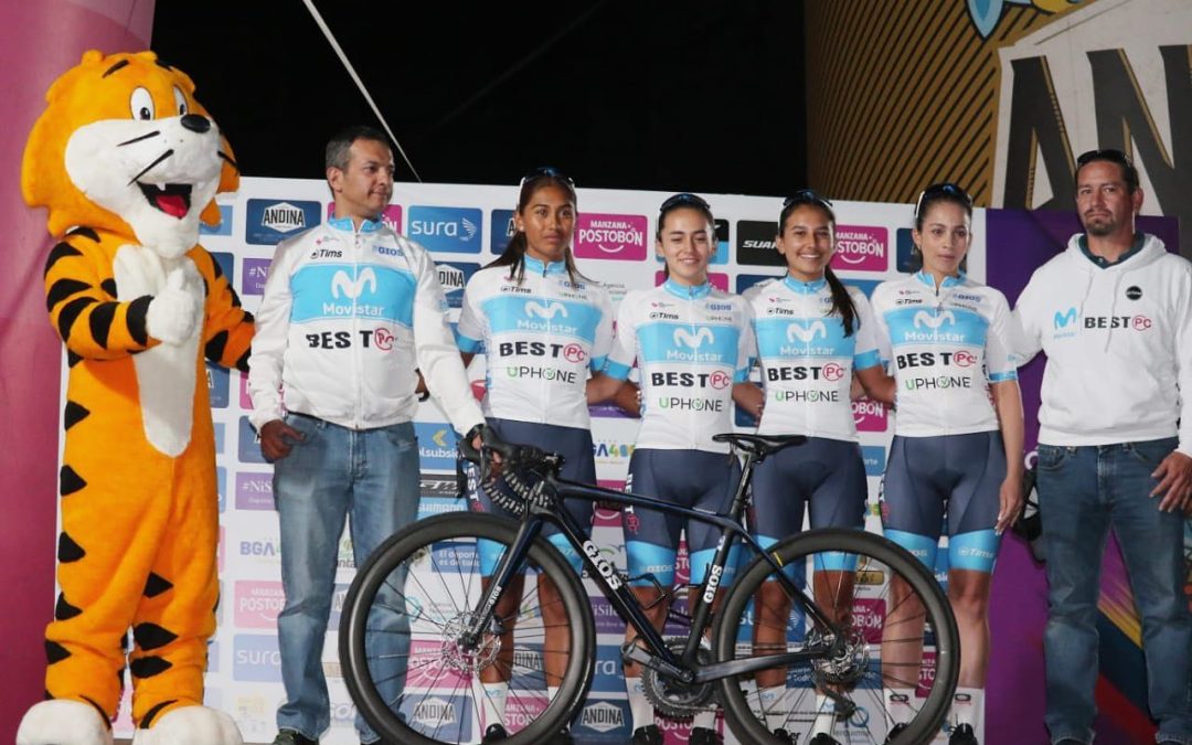The Ecuadorian team Movistar BestPC consolidates its women’s cycling project