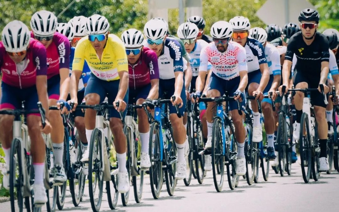 Elvis Cotacachi lived his day of joy in the Tour of Ecuador