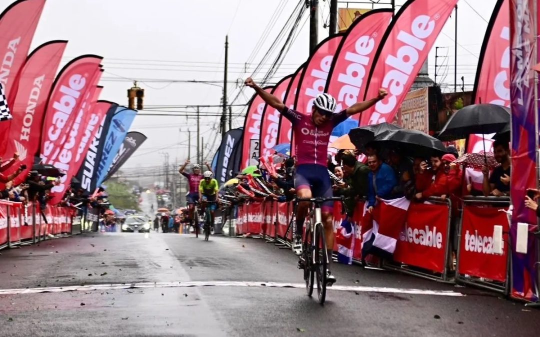 Carlos Gutiérrez fue más veloz y ganó la octava etapa en Costa Rica