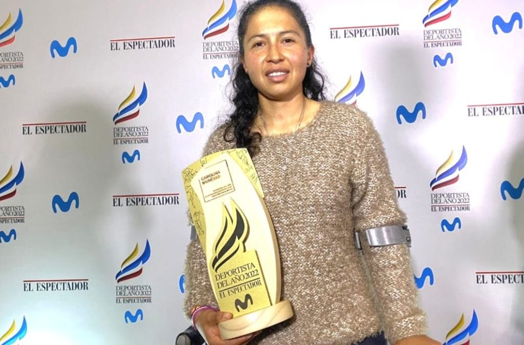 Carolina Munévar was selected the Paralympic Sportswoman of the Year in Colombia
