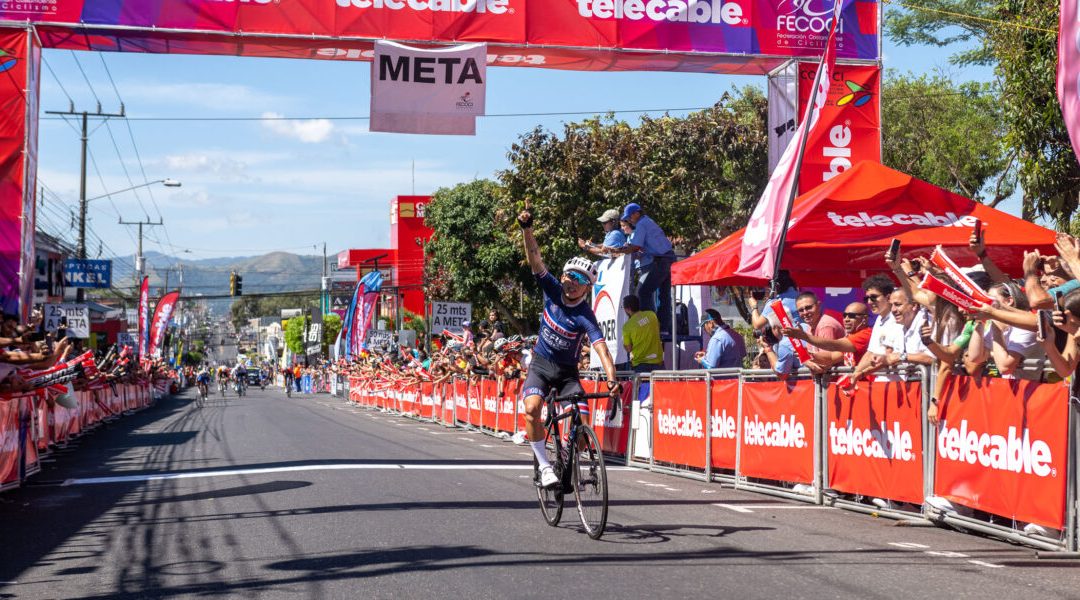 Kevin Rivera gives victory to the Costa Rican national team in the fourth stage of the VCR Telecable
