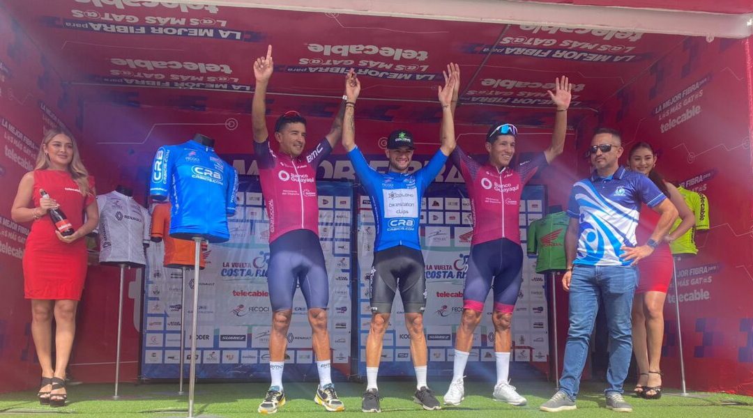 Sebastián Moya conquistó la sexta etapa de la Vuelta Costa Rica y Mario Tuesca se viste de amarillo
