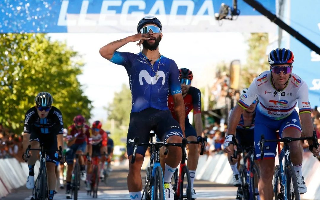 Fernando Gaviria ganó y es el nuevo líder de la Vuelta a San Juan
