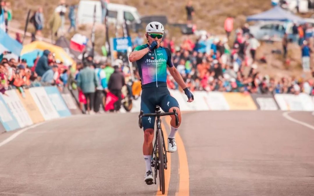 Supermán López se adueñó de la etapa reina en la Vuelta a San Juan y es el nuevo líder