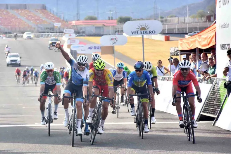 Leandro Messineo emerges victorious in the second stage of the Giro del Sol