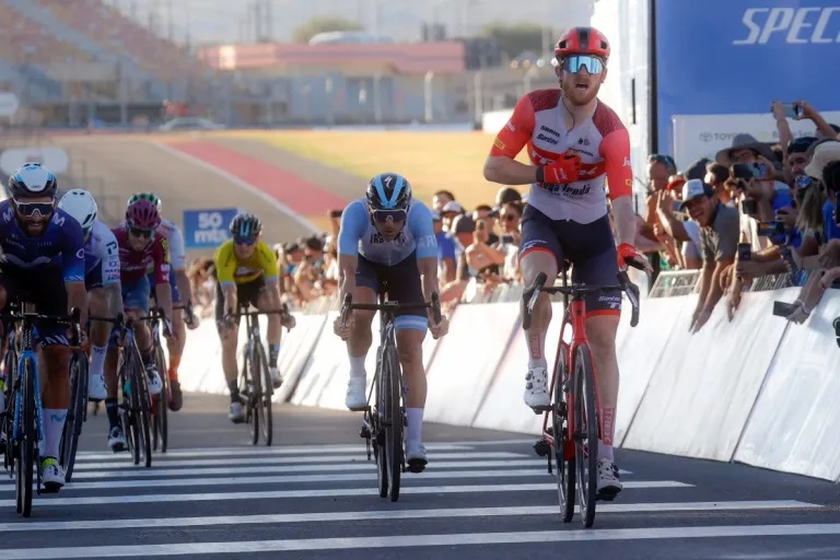 Quinn Simmons sprinted more than anyone on the third day of the Tour of San Juan