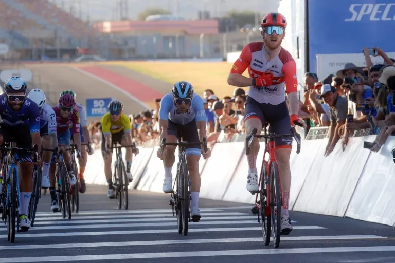 Quinn Simmons sprinteó más que nadie en el tercer día de la Vuelta a San Juan