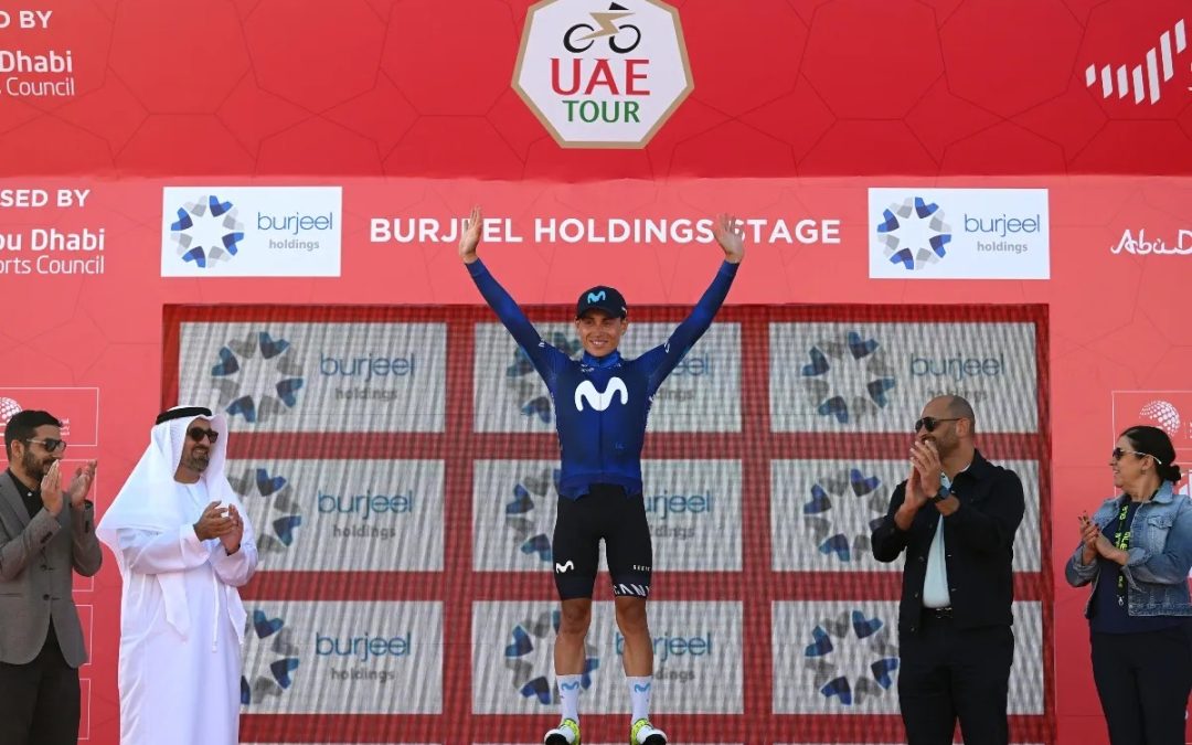 Einer Rubio alcanza gran victoria en el UAE Tour el día de su cumpleaños