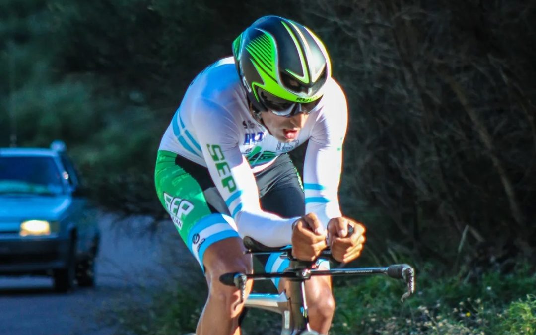 Juan Pablo Dotti swept the time trial and now leads the Tour of Porvenir