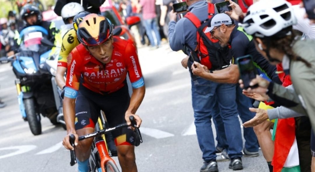Santiago Buitrago llegó tercero y es ahora segundo en la Vuelta a Andalucía