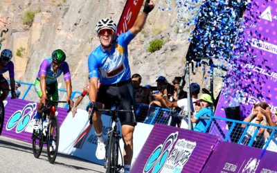 Sergio Fredes dominated the Queen stage and is once again the leader in the Tour of Porvenir