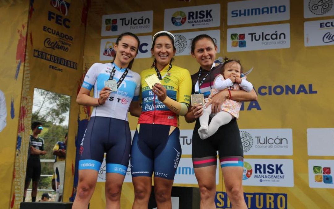 Miryam Núñez and Jonathan Caicedo, new time trial champions in Ecuador