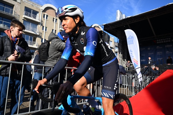 Cuban cyclist Arlenis Sierra is fifth among the elite in Belgium