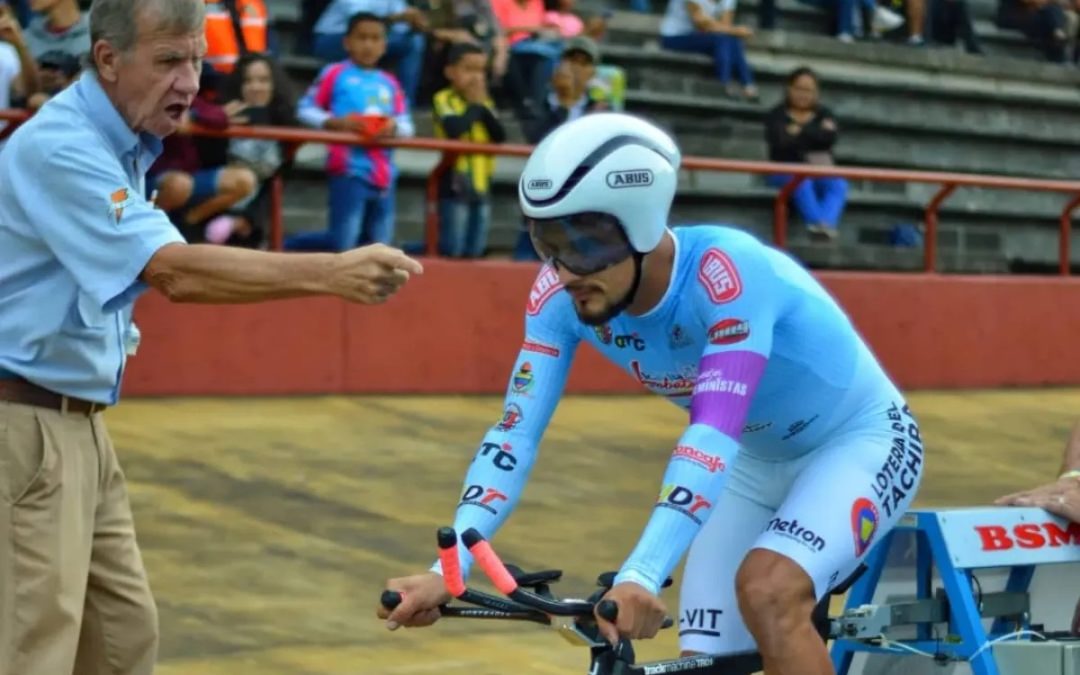 Edwin Torres, nuevo recordman de la hora para Venezuela. (Foto © Rubén Osorio)