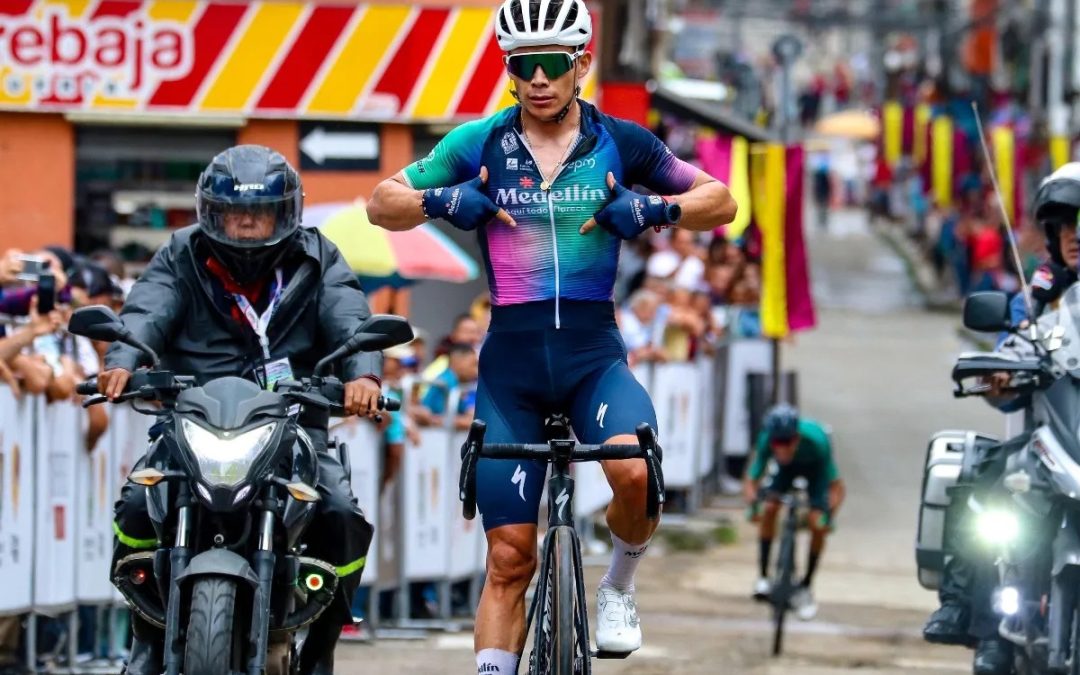Tour of Tolima: “Superman” López and Lilibeth Chacón won the third stage