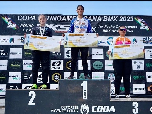 Argentina and Agustina Cavalli the highlights in the BMX Latin American Cup in Buenos Aires