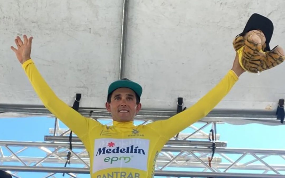 Óscar Sevilla resistió y ganó la Vuelta Bantrab con Supermán López segundo