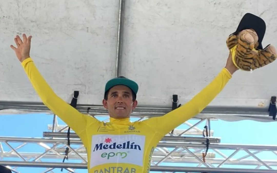 Óscar Sevilla resisted and won the Vuelta Bantrab with Supermán López second