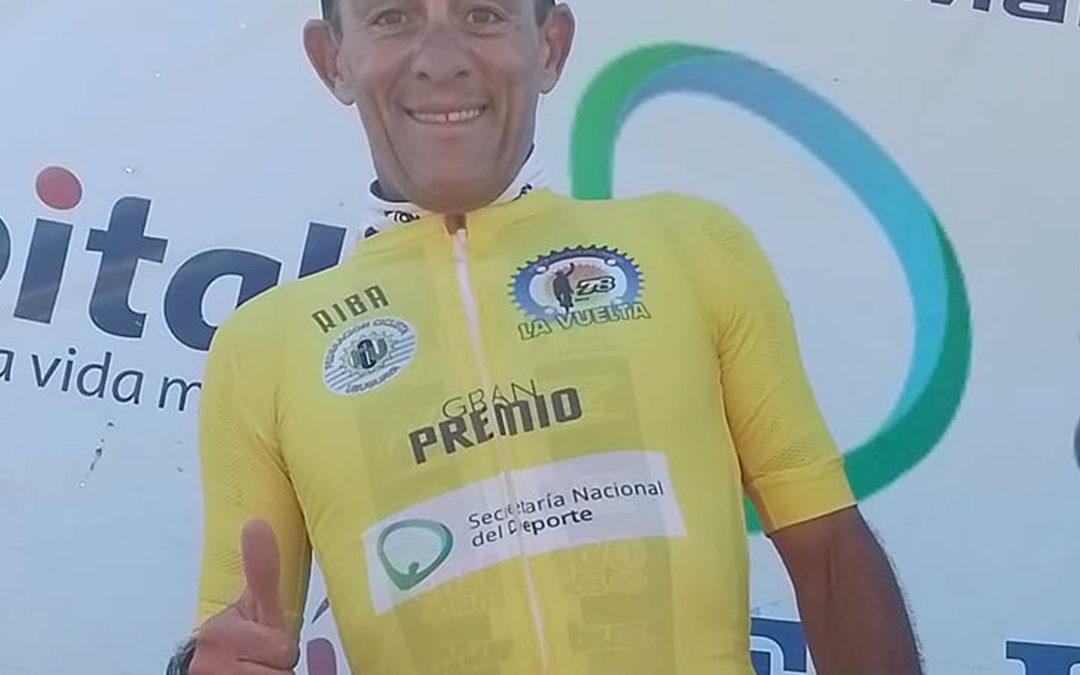 Jorge Giacinti es el vencedor de la edición 78 de la Vuelta Ciclista del Uruguay