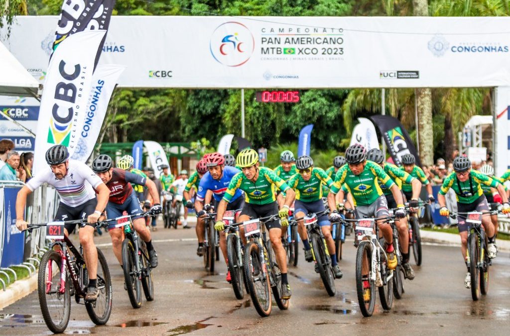 Winners of the Men’s Master of the Pan American Mountain Bike