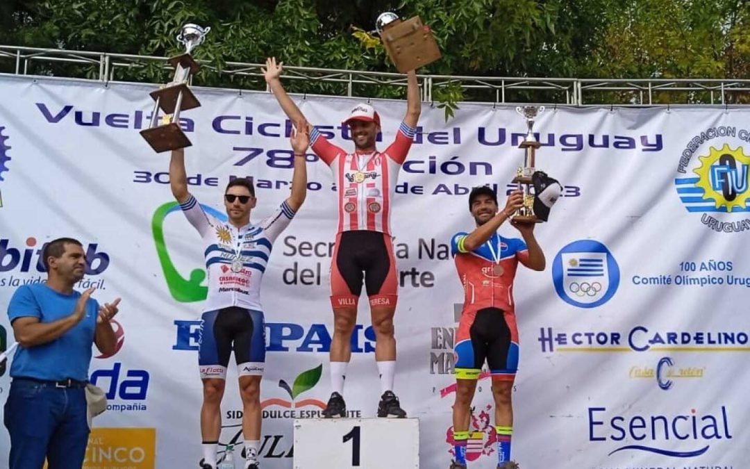 Roderyck Asconseguy es el nuevo líder en Vuelta a Uruguay a solo tres etapas del final