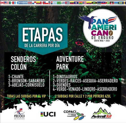 Ten countries confirm for the Pan American Enduro in Costa Rica