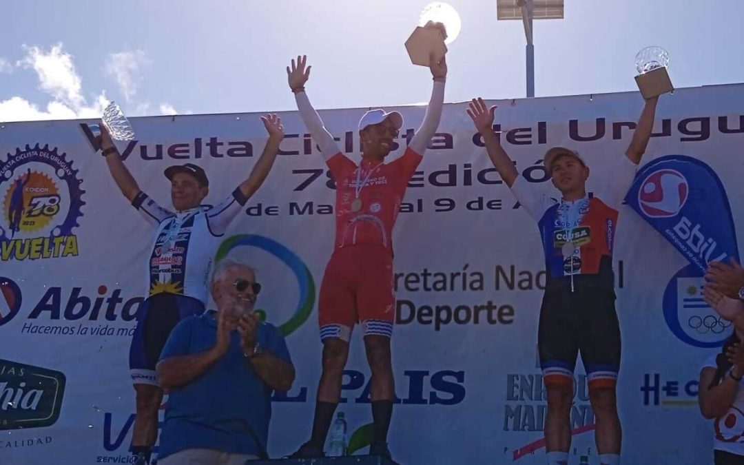 Ignacio Maldonado domina la novena etapa en Uruguay; Giacinti es el nuevo líder
