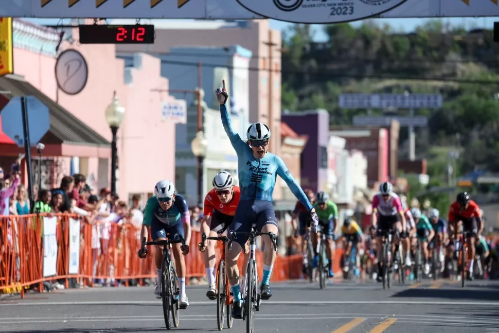 Gila Tour: Best of America in Stage Four: Brayan Sánchez Third Place