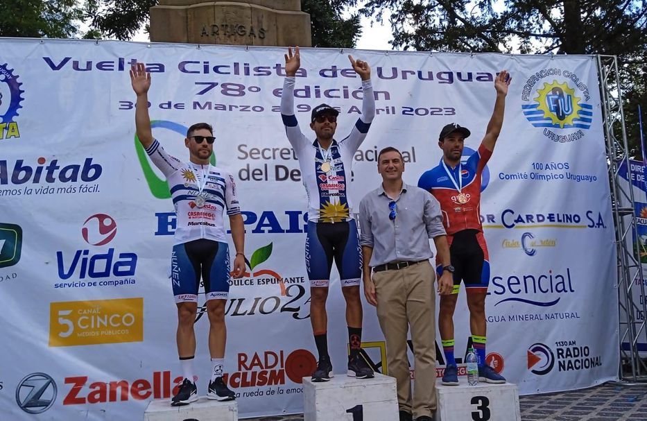 Vuelta Ciclista a Uruguay: Matías Presa dominó en Tacuarembó