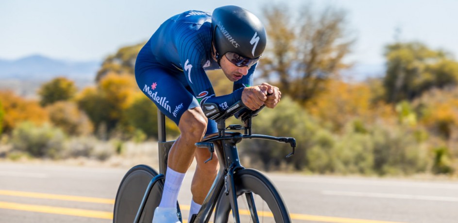 Walter Vargas gana con claridad la contrarreloj del Tour de Gila