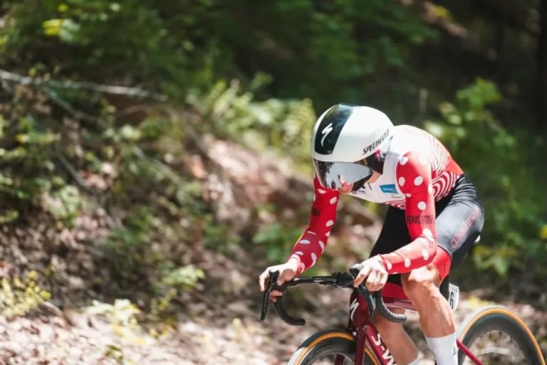 Contrarreloj de la Joe Martin Stage Race: ganan Miguel Ángel López y Alia Shafi