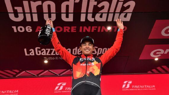 Santiago Buitrago dominated the penultimate stage of the Giro d’Italia