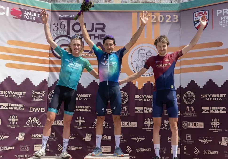 Alex Hoehn y Austin Killips, campeones del Tour de Gila, a pesar del triunfo de Sevilla en el cierre