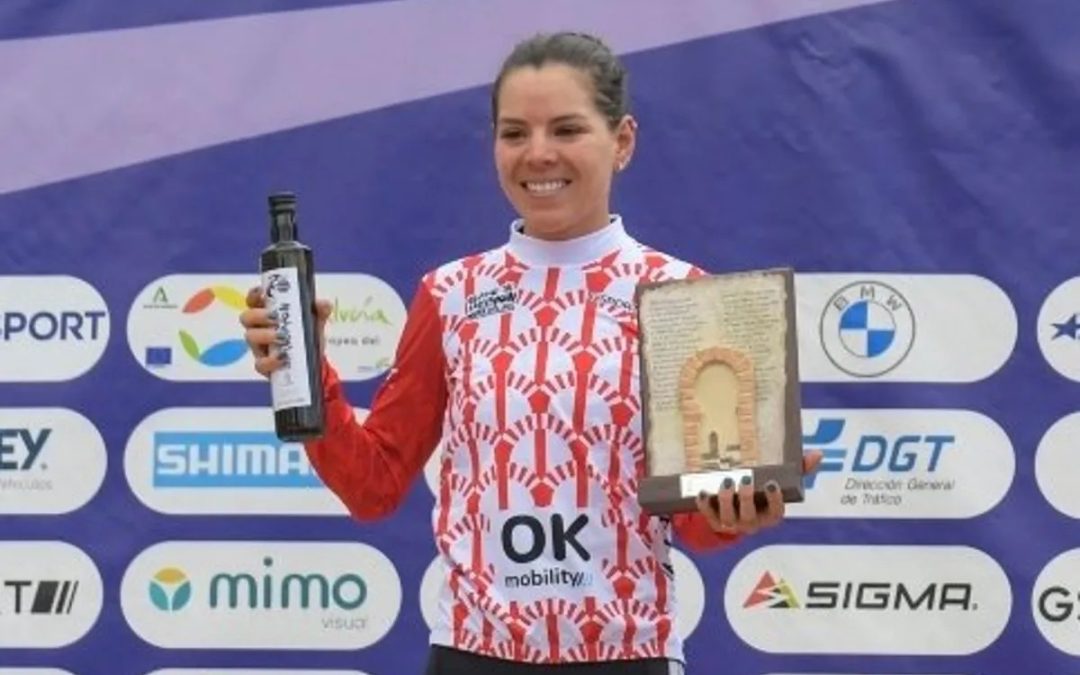 Jessenia Meneses, mountain champion in the Women’s Andalusia Cycling Tour 2023