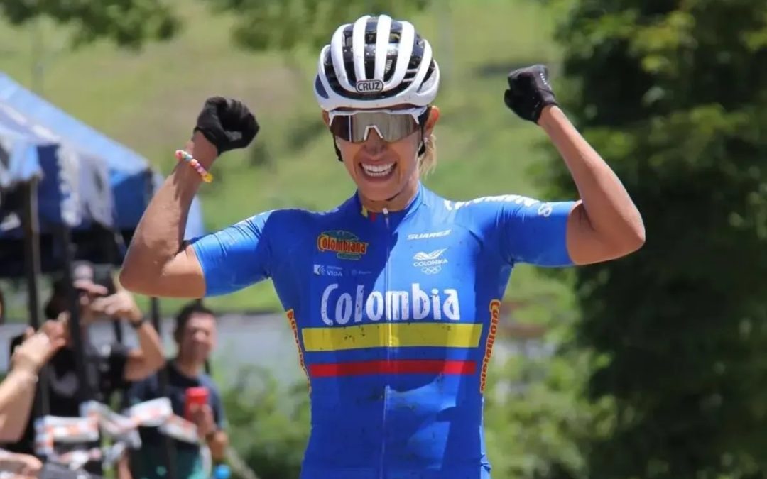 Mónica Calderón and Juan Fernando Monroy, 2023 Pan-American MTB Champions