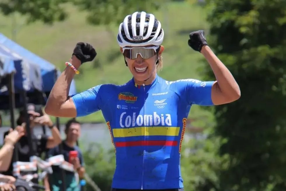 Mónica Calderón and Juan Fernando Monroy, 2023 PanAmerican MTB