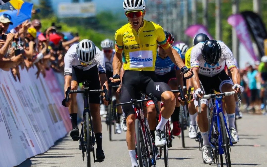 Vuelta a Colombia: Miguel Ángel López le aguó la fiesta a los velocistas de nuevo y vence en Ibagué