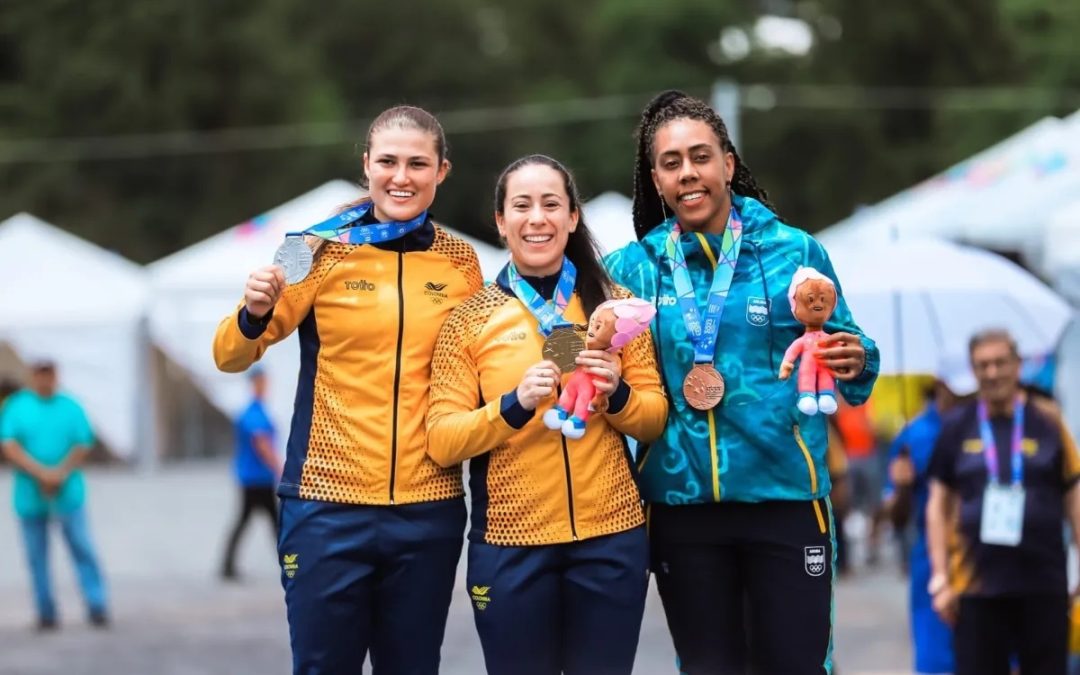 Mariana Pajón y Diego Arboleda, campeones del BMX en Juegos Centrocaribes