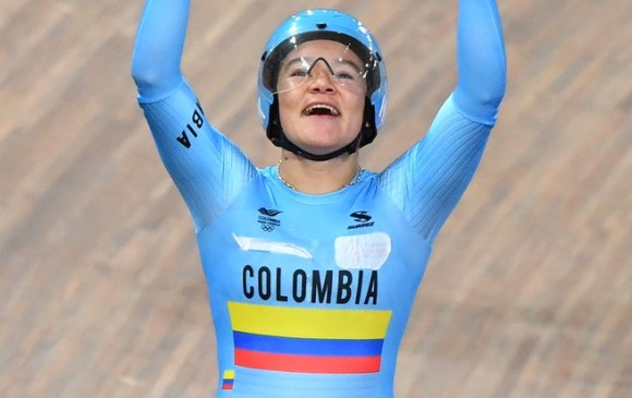 Martha Bayona and Nicholas Paul, champions on the third date of track cycling in San Salvador