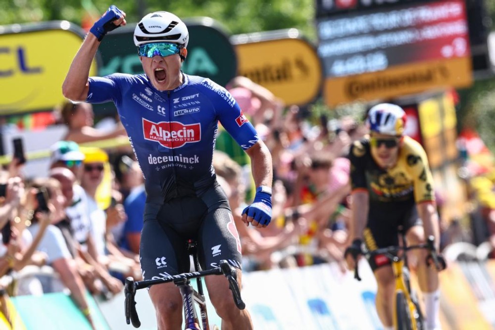 Tour de Francia: En etapa para velocistas, Jasper Philipsen fue el más rápido