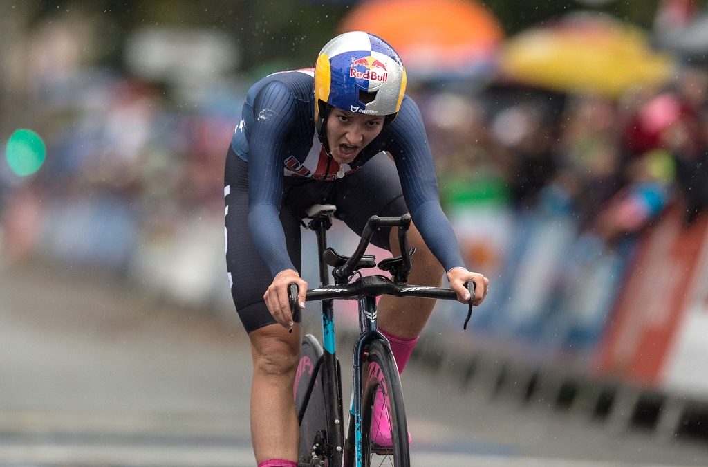 American Dygert regains world time trial title in Stirling