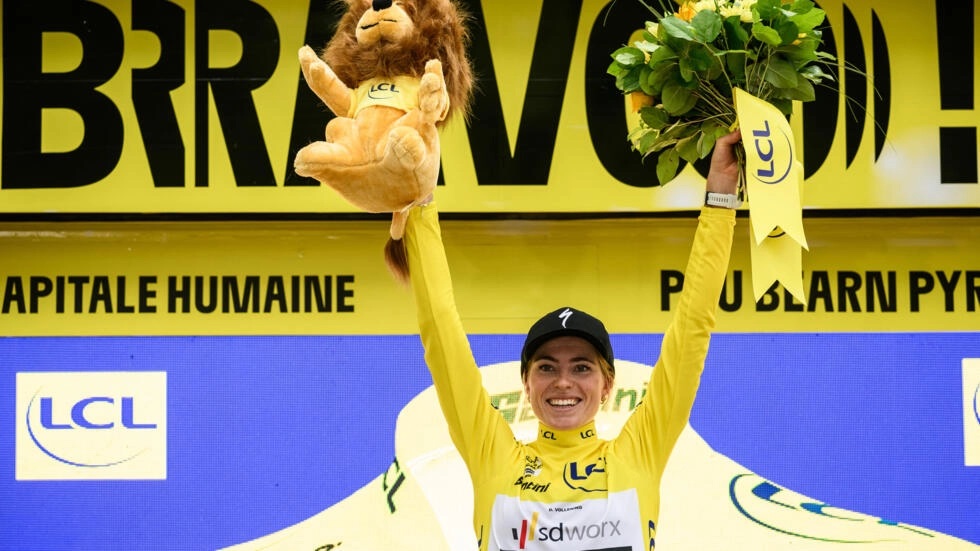 Demi Vollering wins her first Tour de France