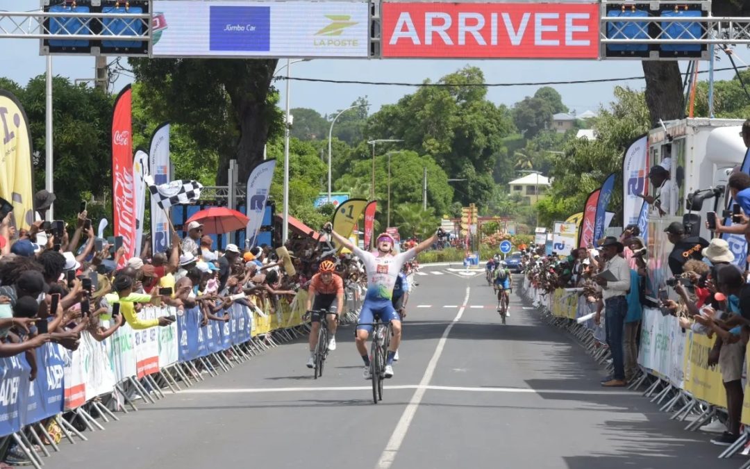 Alfred George triumphs in a quiet stage of the Tour of Guadeloupe
