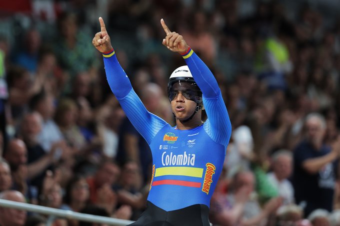 Kevin Quintero crowned world champion in keirin in Glasgow