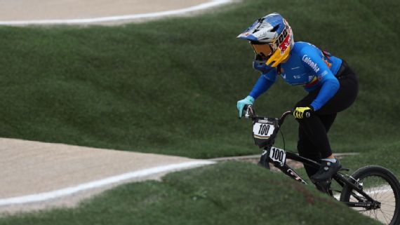 Mariana Pajón and Carlos Ramírez in the BMX World Championship: fifth and fourth, respectively