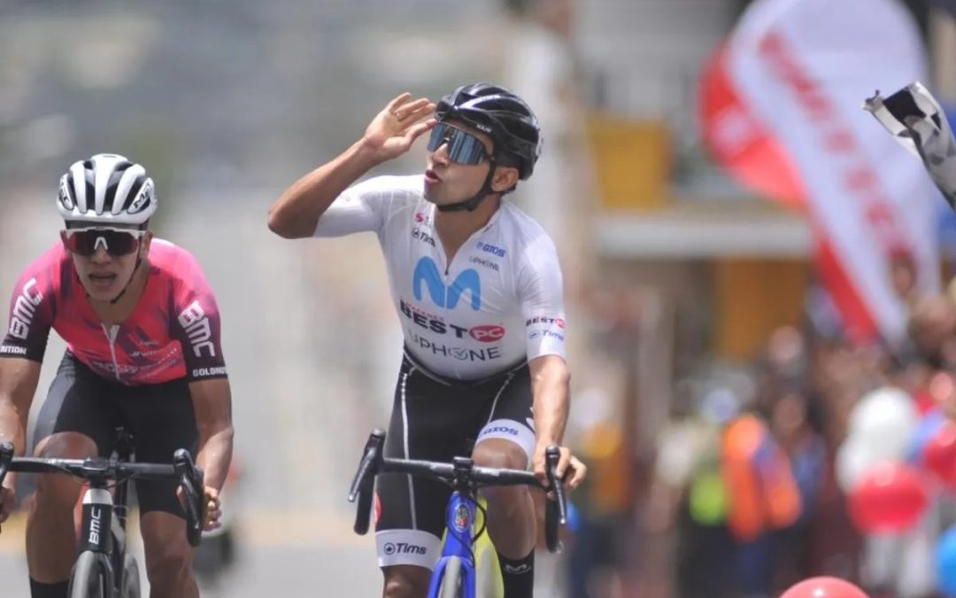 Marco Tulio Suesca fue el mejor en el cuarto segmento de la Vuelta a Ecuador