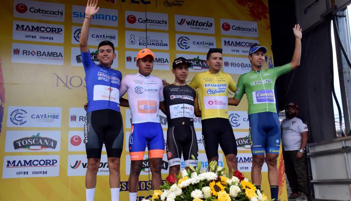 Vuelta a Ecuador: Richard Huera se llevó la tercera etapa